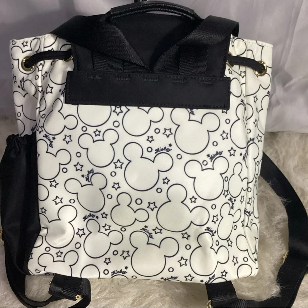 Stoney Clover Lane x Disney Mickey Mouse Head Mini Flap Backpack Bag